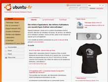 Tablet Screenshot of edubuntu-fr.org