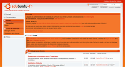 Desktop Screenshot of forum.edubuntu-fr.org